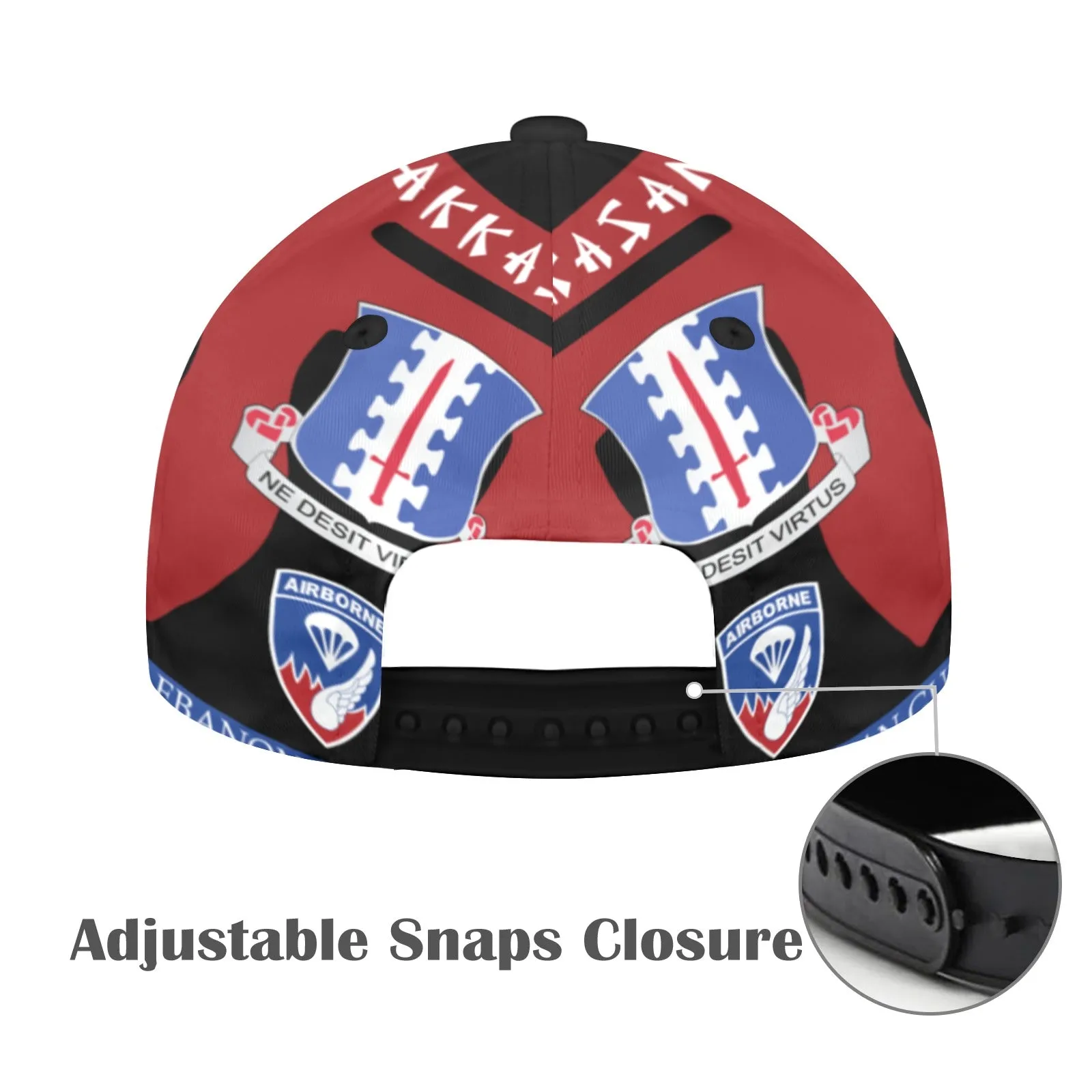 187th Infantry Regt - Rakkasans - AOP - HAT Dad Cap (DTG)