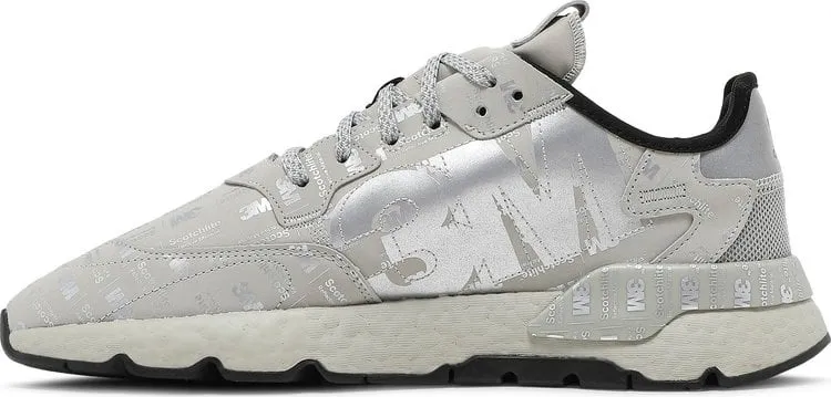 Adidas 3M x Nite Jogger '3M Logo Print - Metal Grey' Sneakers, Gray