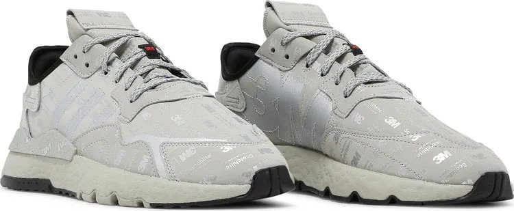 Adidas 3M x Nite Jogger '3M Logo Print - Metal Grey' Sneakers, Gray