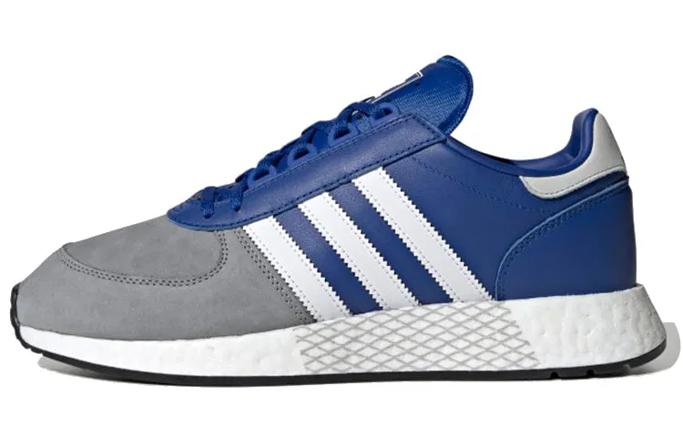 Adidas Originals Marathon Tech Lifestyle Unisex Sneakers, Grey/Blue/White