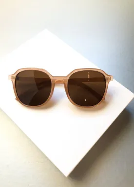 A.J. Morgan Classmate Square Round Beige Sunnies