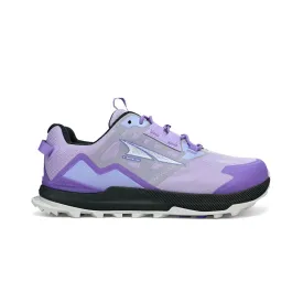 Altra Lone Peak Womens All-Weather Low 2 Shoes - Gray/Purple