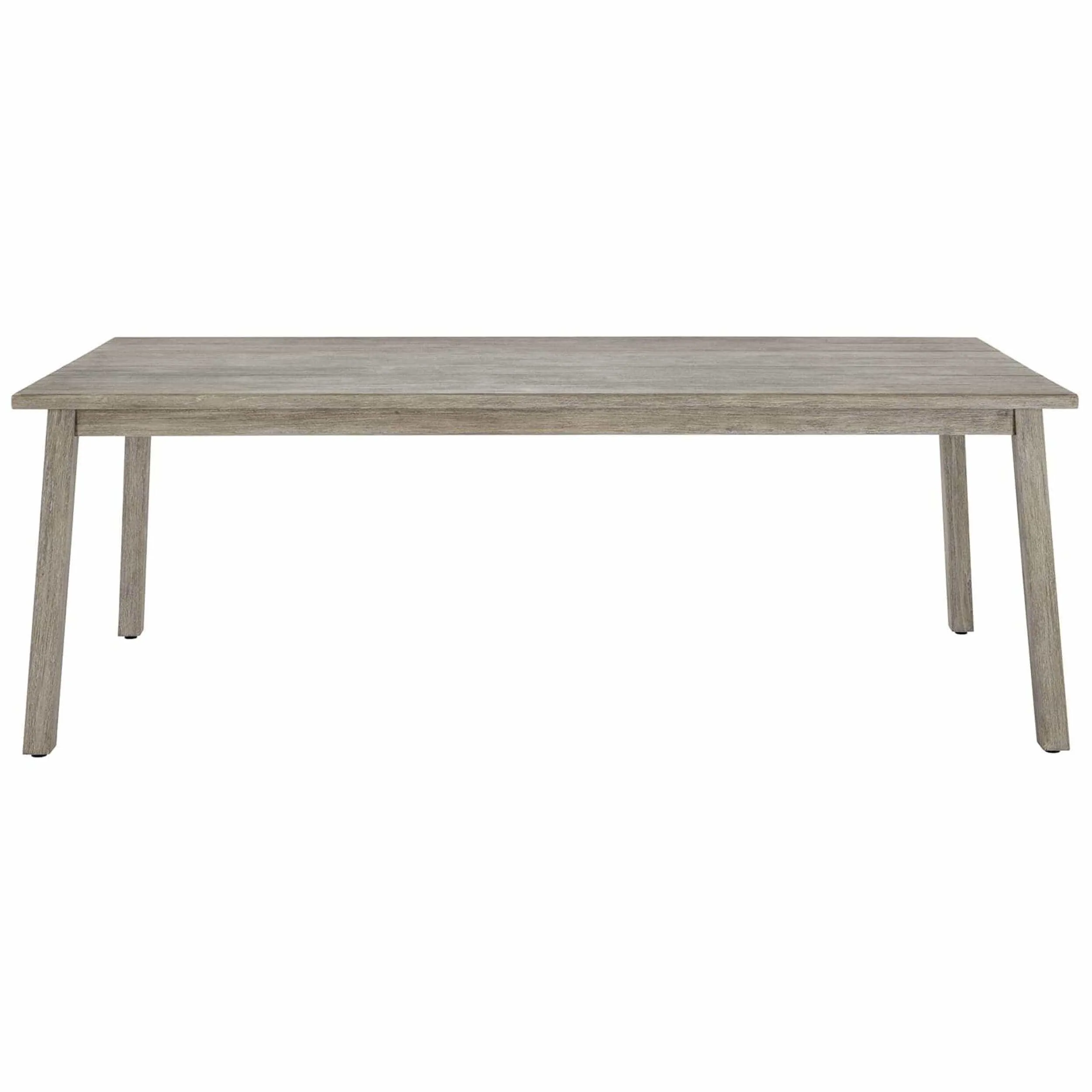 Antibes Outdoor Dining Table, Weathered Teak