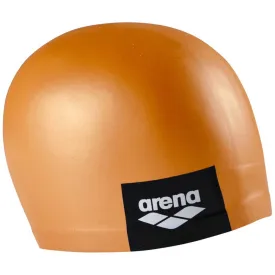 ARENA Adult Logo Moulded Swimming Cap (Pinkish Orange)