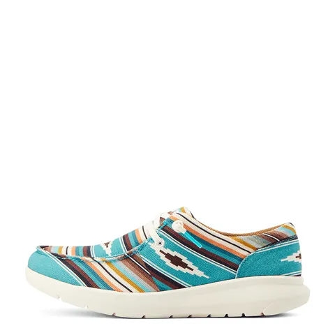 Ariat Women's Hilo Turquoise Serape Shoes 10044590