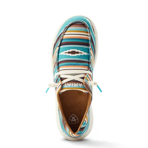 Ariat Women's Hilo Turquoise Serape Shoes 10044590