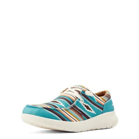 Ariat Women's Hilo Turquoise Serape Shoes 10044590