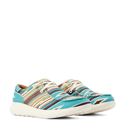 Ariat Women's Hilo Turquoise Serape Shoes 10044590