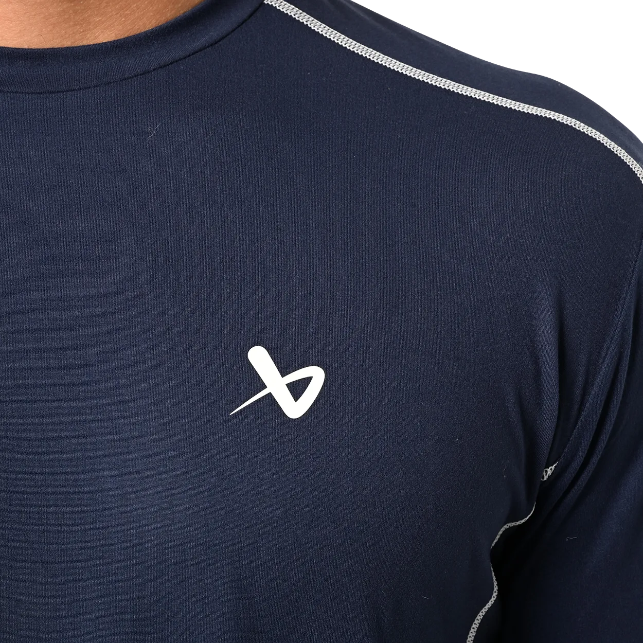 BAUER FLC LONGSLEEVE TRAINING SHIRT NAVY