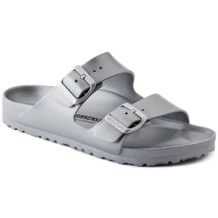 BIRKENSTOCK ARIZONA EVA METALLIC SILVER - WOMENS