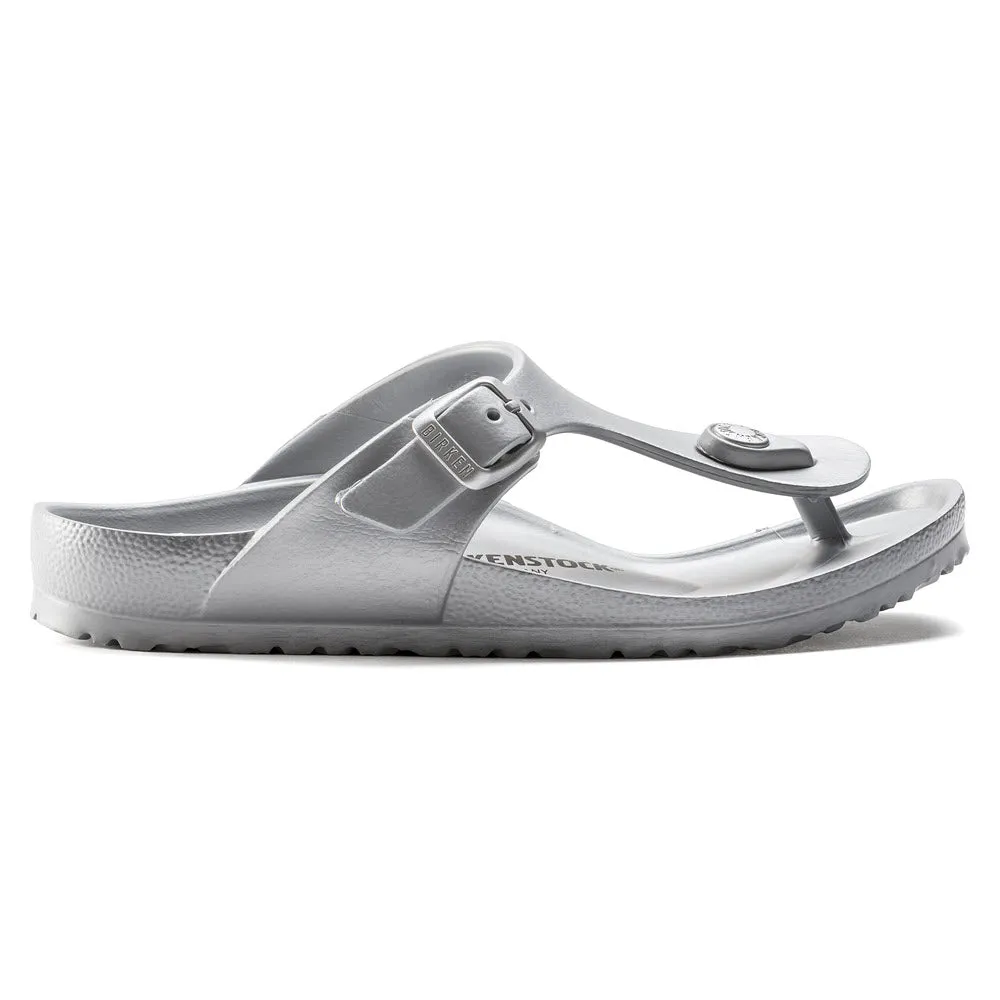 BIRKENSTOCK GIZEH EVA METALLIC SILVER - WOMENS