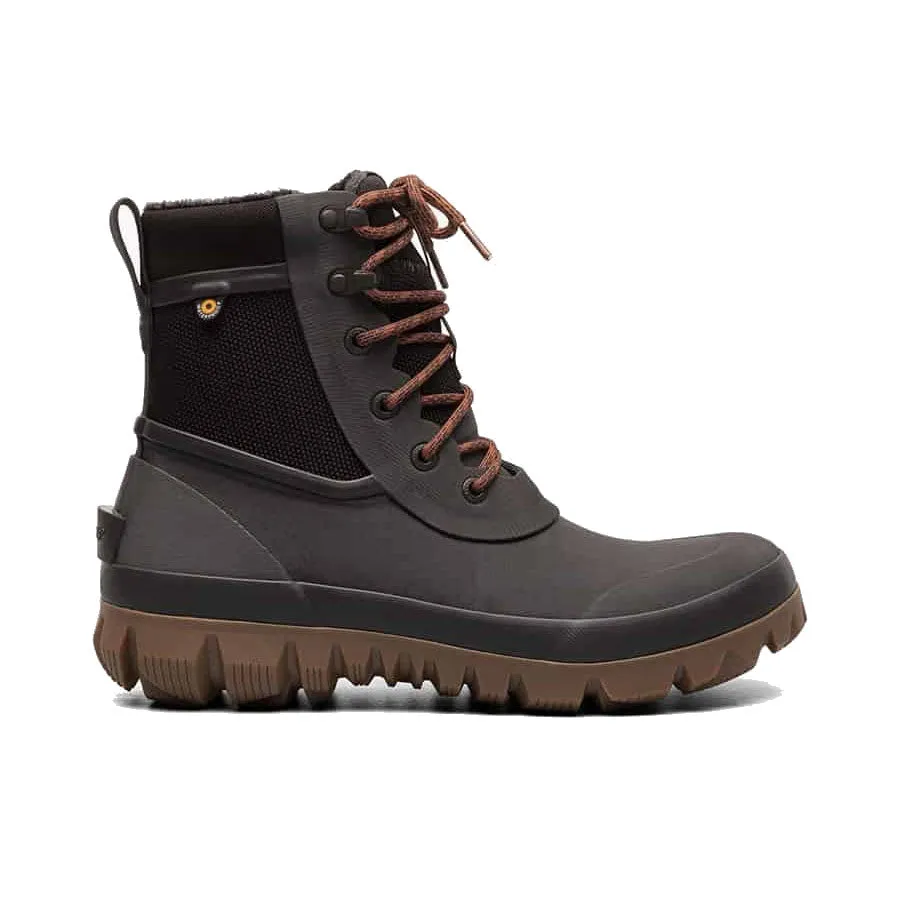 BOGS ARCATA URBAN LACE DARK BROWN - MENS