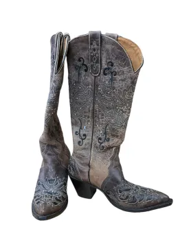 Boots Western By Sterling RVR In Brown, Size: 7