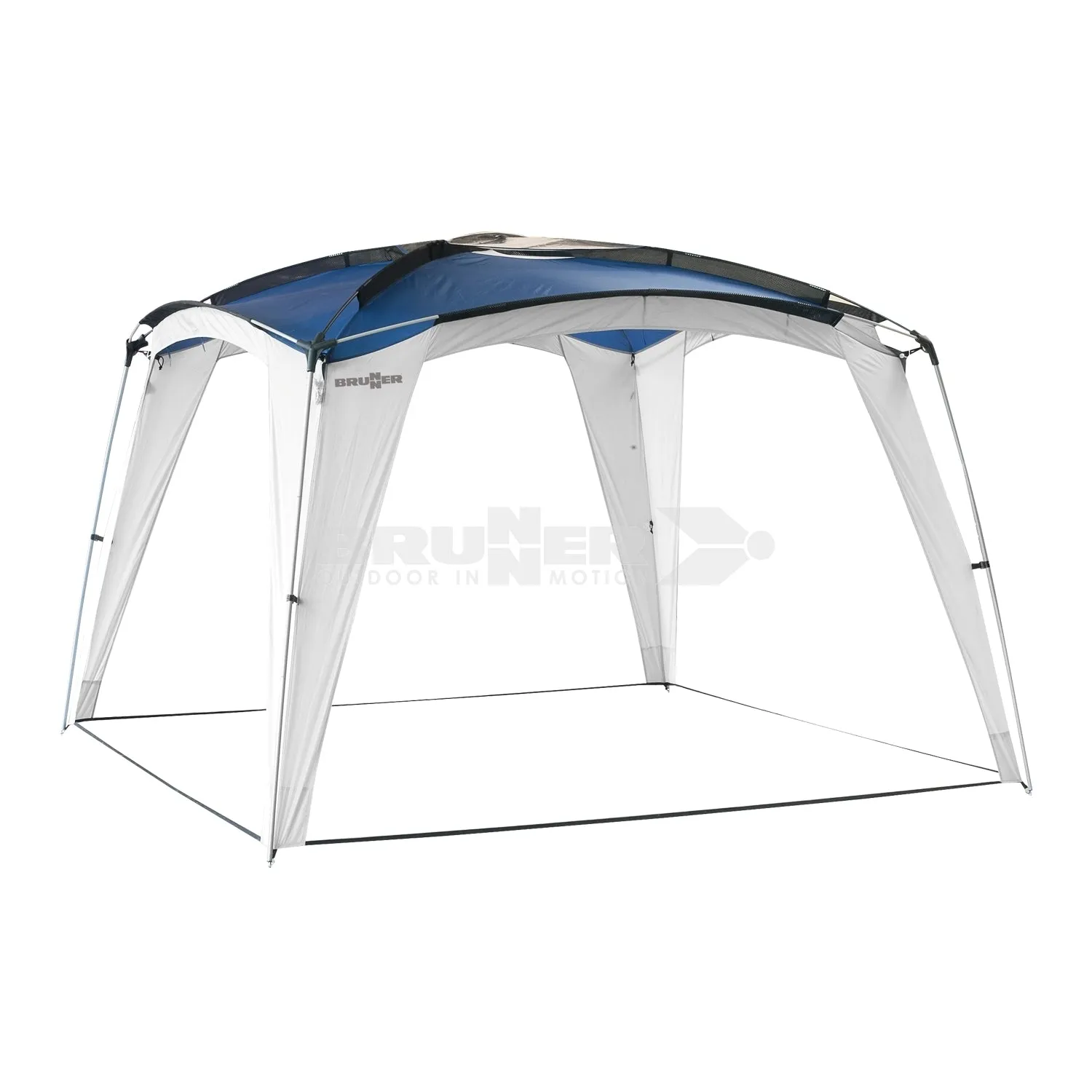 BRUNNER MEDUSA II 3x3 GAZEBO PER OUTDOOR CON MONTAGGIO SEMPLICE E VELOCE