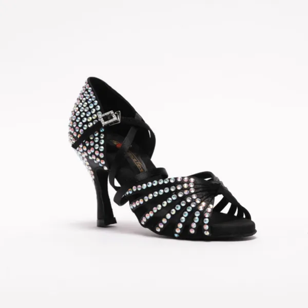 Dance Fever Knotted Rhinestone Sandal S125TC