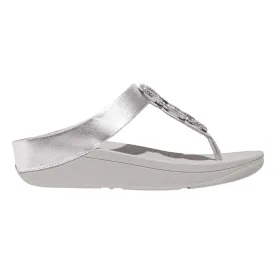 FitFlop Women's Fino Crystal Chain Silver