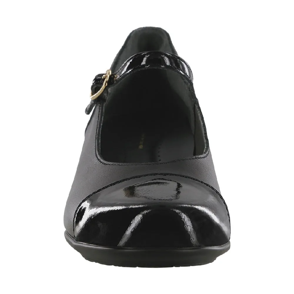 Isabel - Black / Black Patent