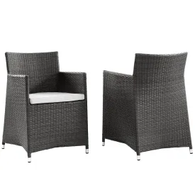 Junction Armchair Outdoor Patio Wicker Set of 2