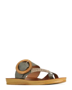 Los Cabos Dama Khaki Slide