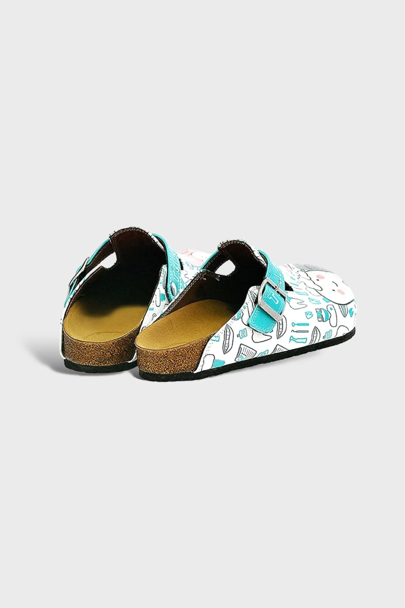 Nothing to be Afraid of - Dentist Patterned Clogs