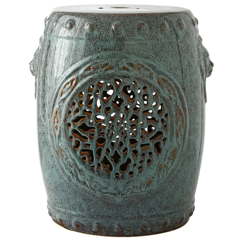 Oriental Jade Ceramic Garden Stool