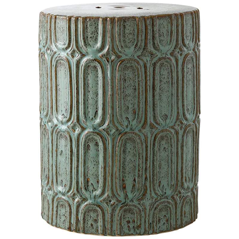 Oriental Jade Ceramic Garden Stool