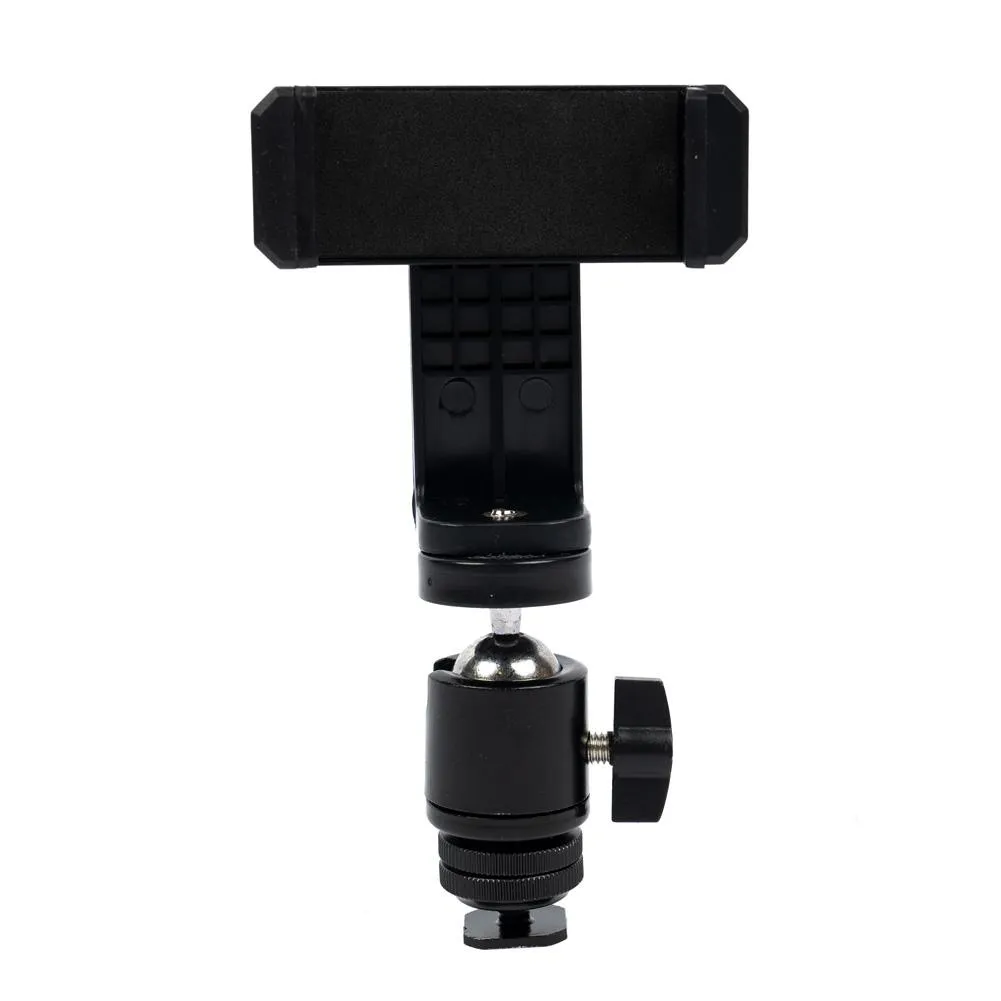 Phone Vlogging Kit with Universal Phone Bracket and Ball Head Mount