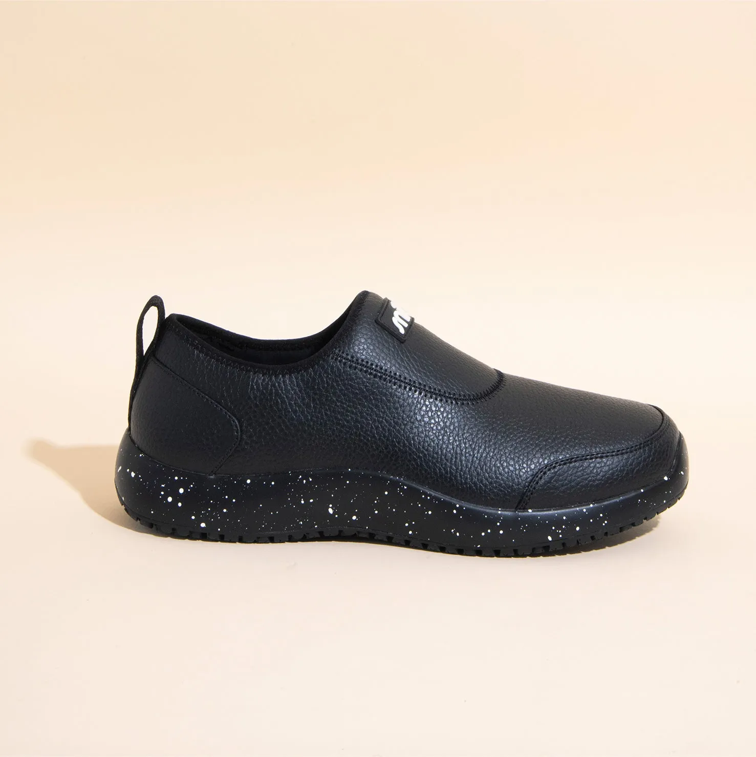 Spacecloud Premium Slip-On 2.0 Unisex Work Sneaker - Black Speckle