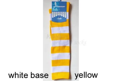 Stripe Soccer Socks/ Sport Long Socks /Ruby Socks / Softball Socks / Sport Socks