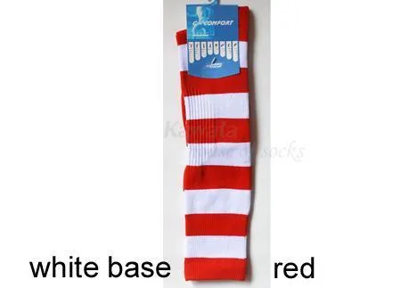 Stripe Soccer Socks/ Sport Long Socks /Ruby Socks / Softball Socks / Sport Socks