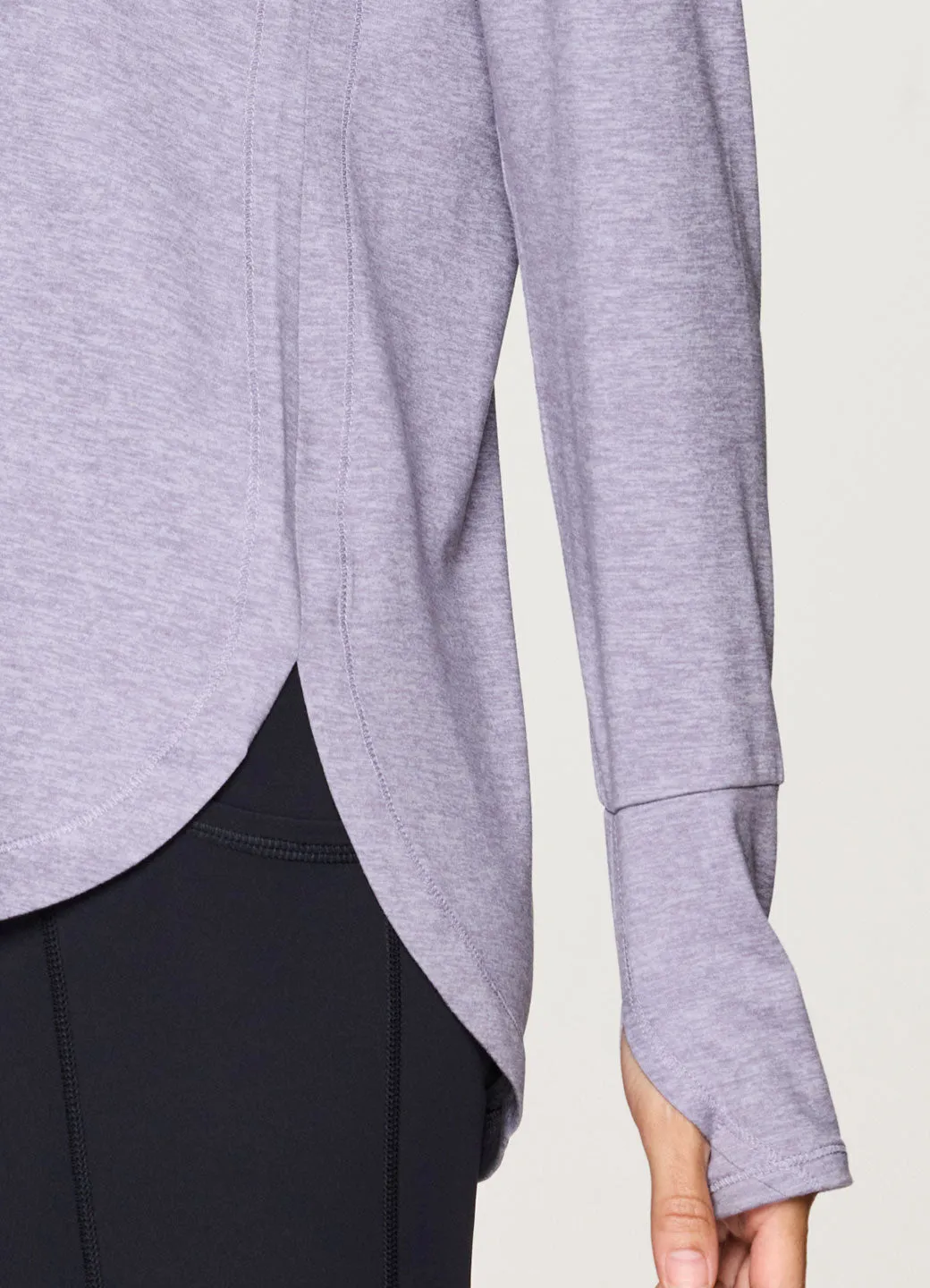 Studio Practice Long Sleeve Tunic Tee