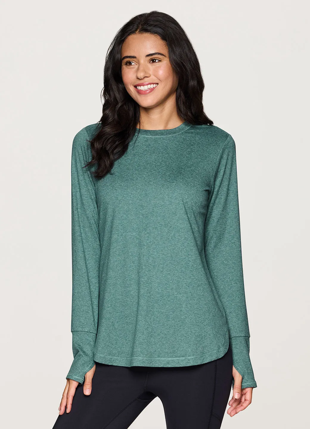 Studio Practice Long Sleeve Tunic Tee