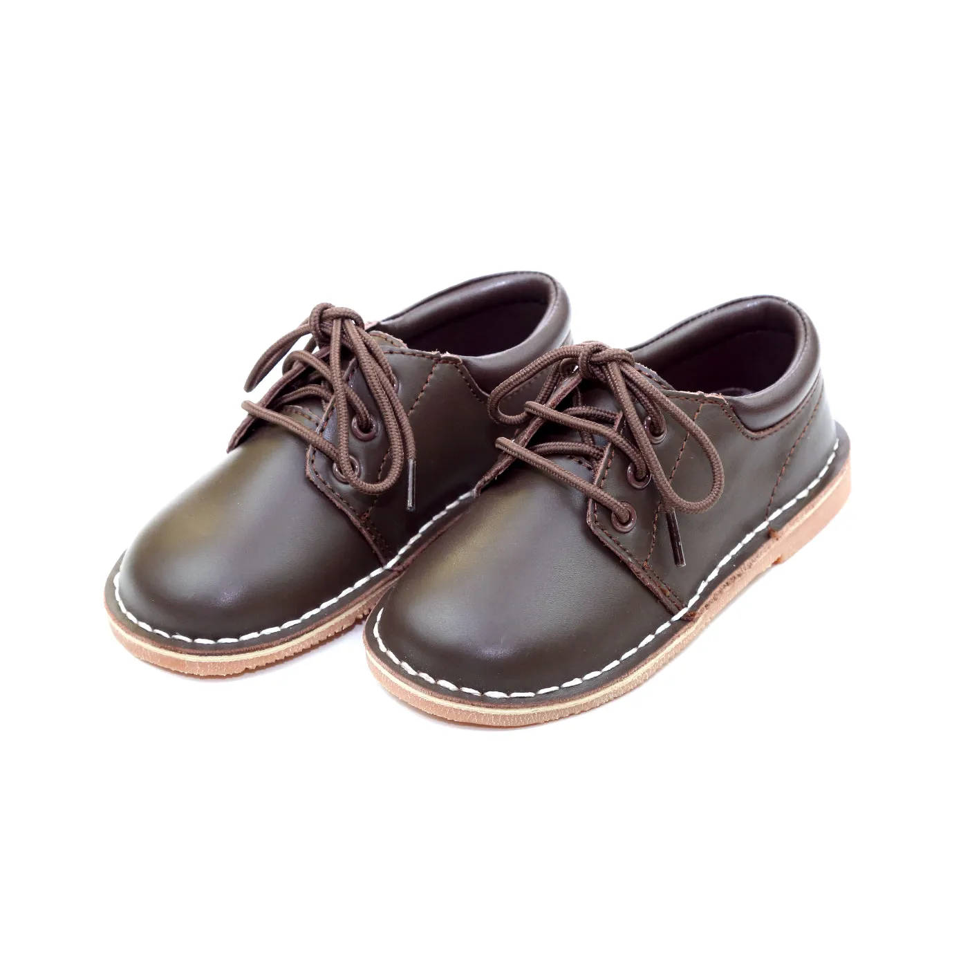 Tyler Brown Leather Lace Up Shoe