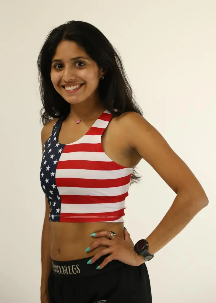 USA PWR Crop Top