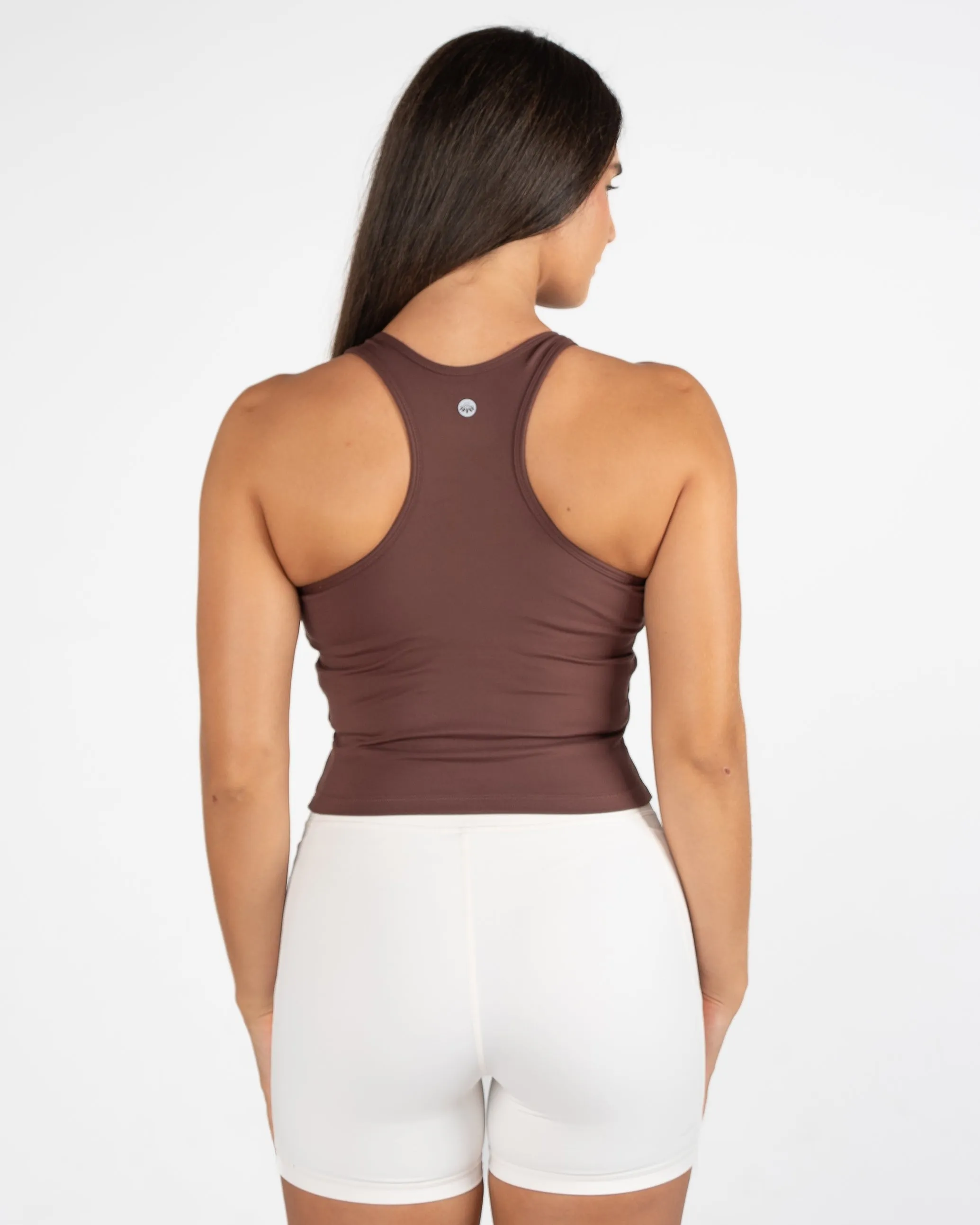 Vinyasa Crop Top - Fossil